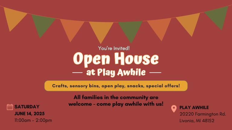 Play, Explore, Connect: Join Us for a Free Open House at Play Awhile!