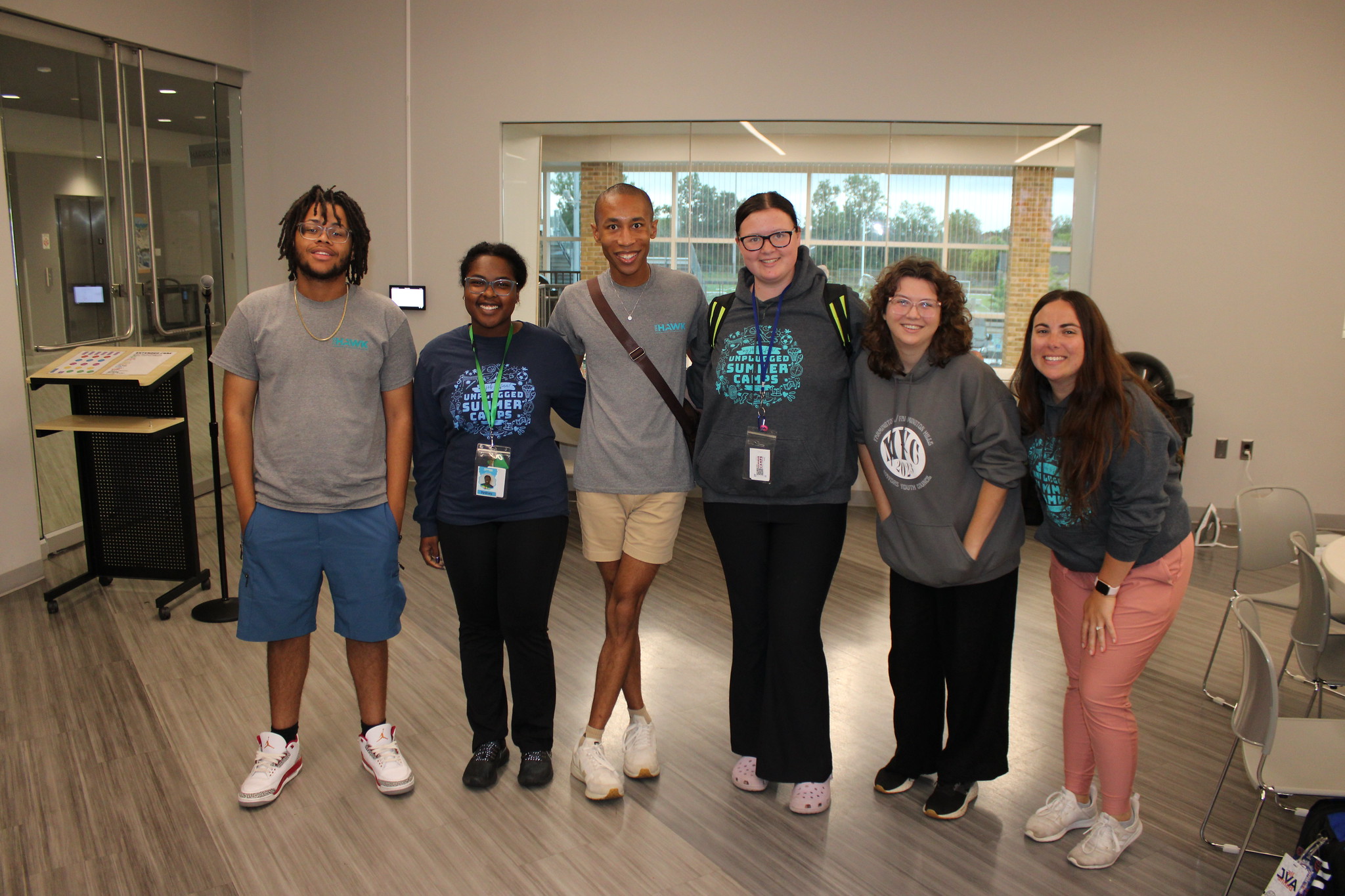 city of farmington hills employees standing together in a row